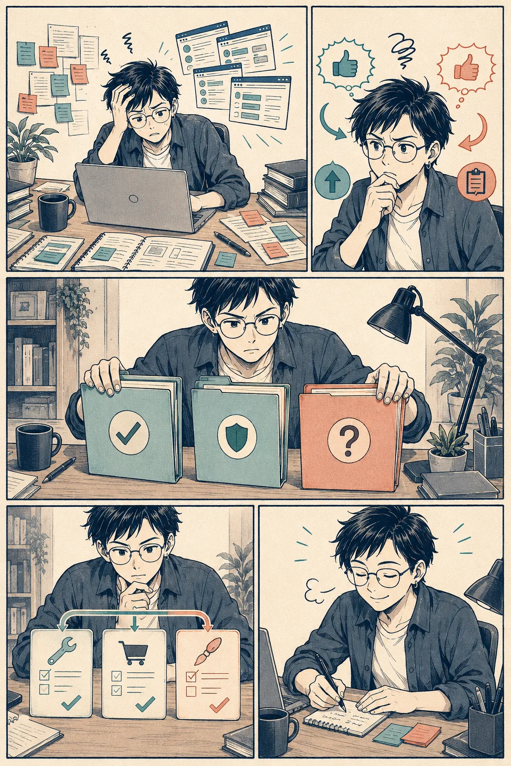 Fictional operator considers software choices, compares evidence and chooses a small next test.