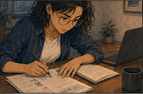 A fictional operator reviews an approval decision.